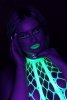 Bodystocking with Halterneck - green - XS/XL